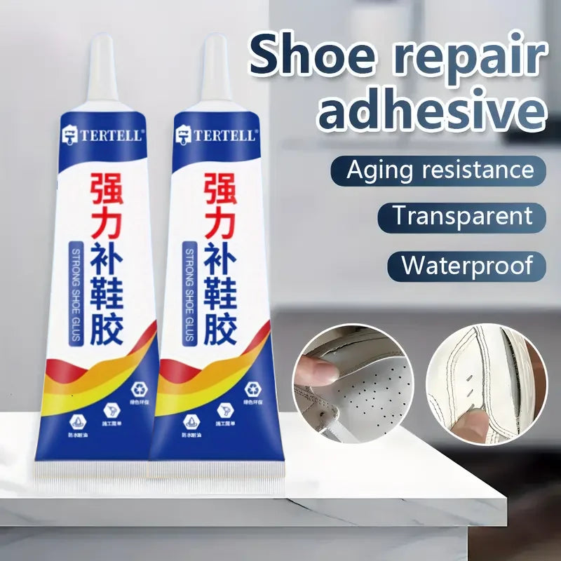 Professional Shoe Repair Glue (60ml) | Strong elastic adhesive for sports shoes, synthetic leather and accessories.