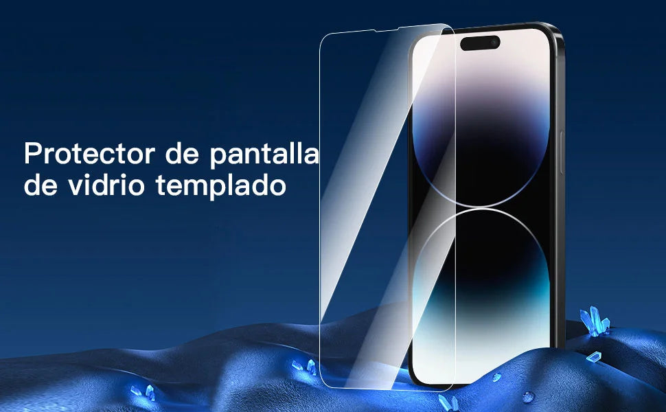 1~4Pcs HD Screen Protector For iPhone 17 16 15 14 Pro Max Tempered Glass For iPhone 11 12 13 Mini Camera Film iPhone 16 Plus