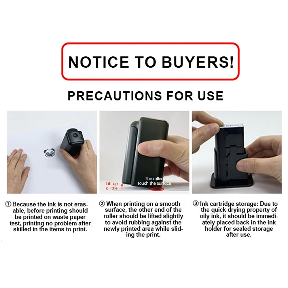 Orexy™ Handheld Mini Portable Inkjet printer with Quick-dry Ink Cartridge