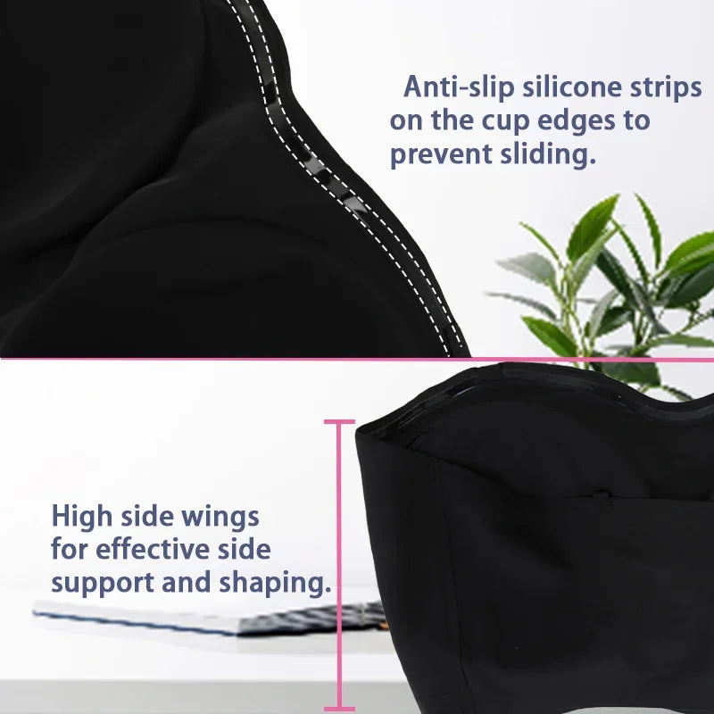 Push Up Bra for Woman  Sexy Plus Size  Soft Breathable and wire free Bra