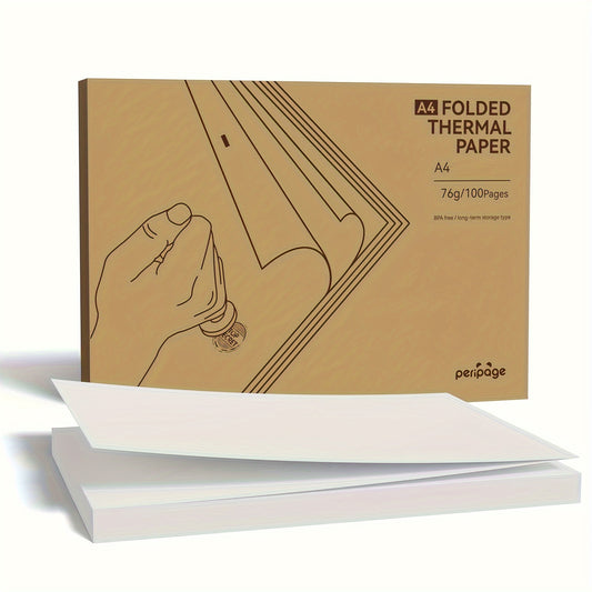 Orexy™ 200 Sheets A4  High-Quality Thermal Printing Paper - Perfect For Multi-Purpose Image Printing