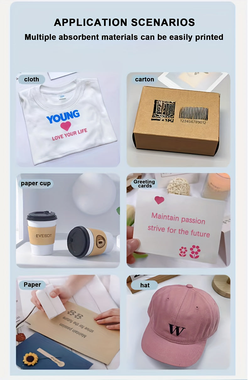 Orexy™ Mini Handheld Wireless Intelligent Printer